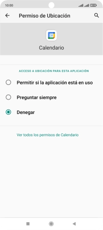Pulsa el ajuste deseado. Pulsa el ajuste deseado.