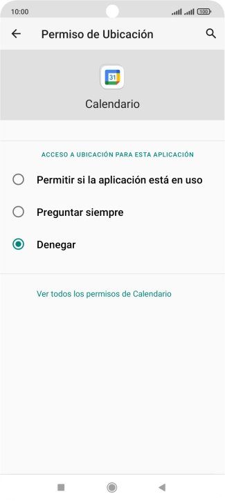 Pulsa el ajuste deseado. Pulsa el ajuste deseado.