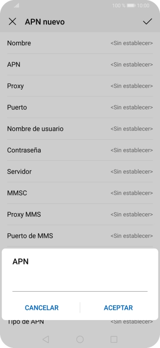 Introduce airtelwap.es y pulsa ACEPTAR. Introduce airtelwap.es y pulsa ACEPTAR.