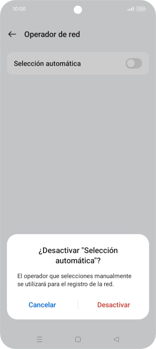 Pulsa Desactivar. Pulsa Desactivar.