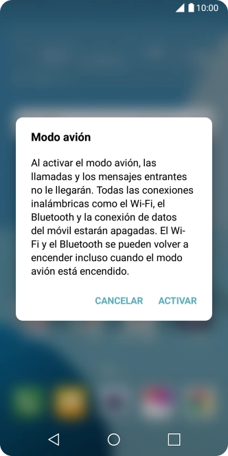 Si activas la función, pulsa ACTIVAR. Si activas la función, pulsa ACTIVAR.