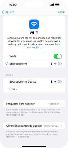 Desliza el dedo hacia arriba desde la parte inferior de la pantalla para terminar y volver a la pantalla de inicio.