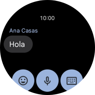 Pulsa el icono de micrófono. Pulsa el icono de micrófono.
