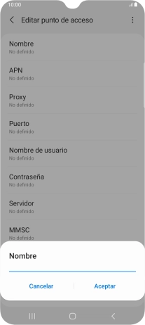 Introduce Vodafone Internet y pulsa Aceptar. Introduce Vodafone Internet y pulsa Aceptar.