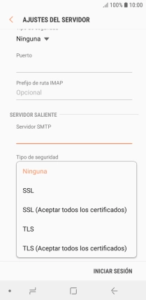 Pulsa Ninguna para desactivar la función. Pulsa Ninguna para desactivar la función.