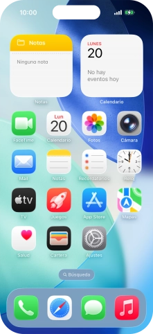 Cuando el icono de carga de batería aparece en la pantalla, el teléfono se está cargando. Cuando el icono de carga de batería aparece en la pantalla, el teléfono se está cargando.