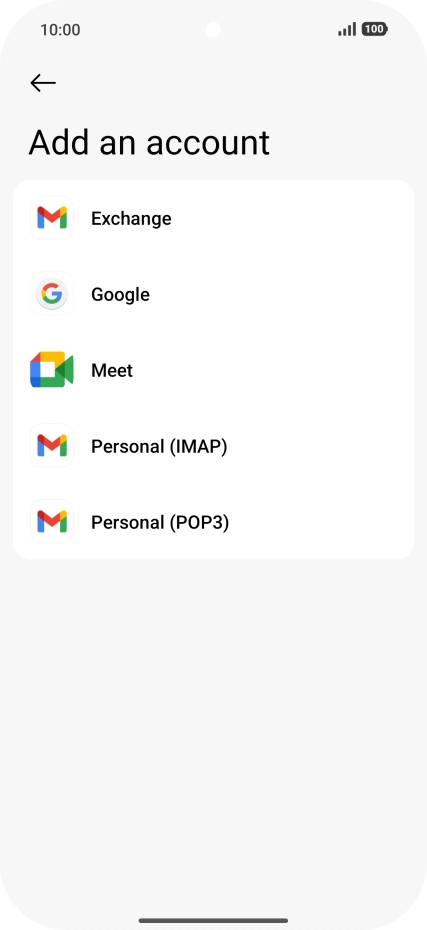 Press Google. Press Google.