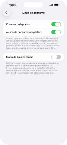 Pulsa el indicador junto a Pulsa el indicador junto a