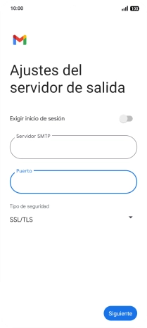 Pulsa Siguiente.