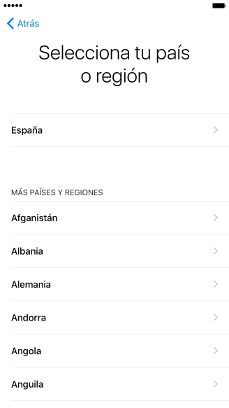 Pulsa el país o el área deseados. Pulsa el país o el área deseados.