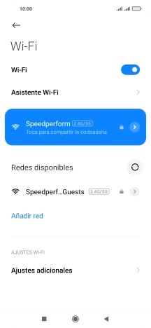Pulsa la tecla de inicio para terminar y regresar a la pantalla de inicio.