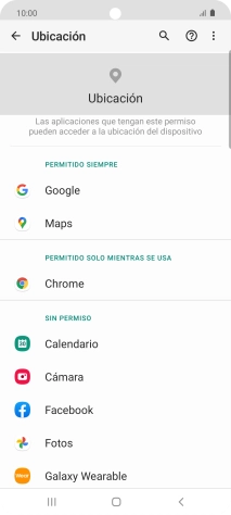 Pulsa la app deseada. Pulsa la app deseada.