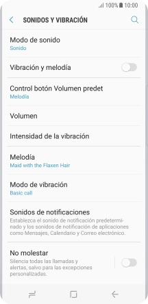 Pulsa la tecla de inicio para terminar y regresar a la pantalla de inicio.