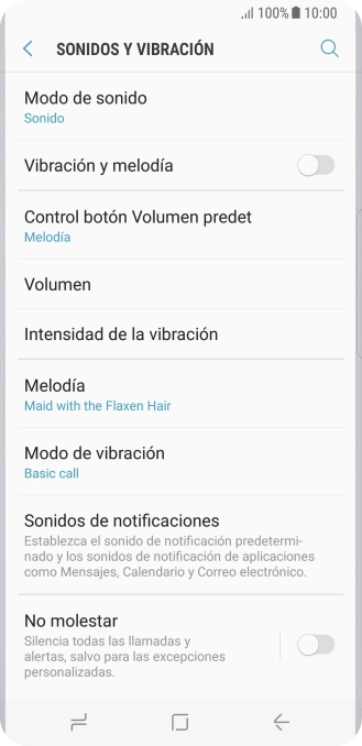 Pulsa la tecla de inicio para terminar y regresar a la pantalla de inicio.