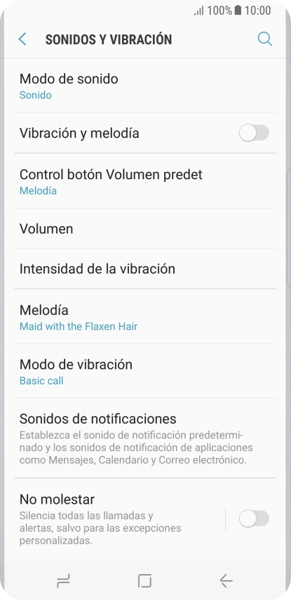 Pulsa la tecla de inicio para terminar y regresar a la pantalla de inicio.