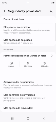 Pulsa Más ajustes de seguridad. Pulsa Más ajustes de seguridad.