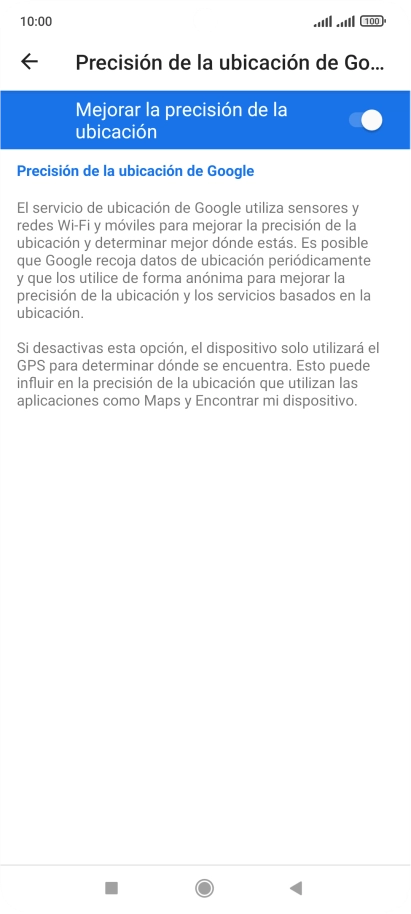 Si pulsas el indicador junto a Si pulsas el indicador junto a