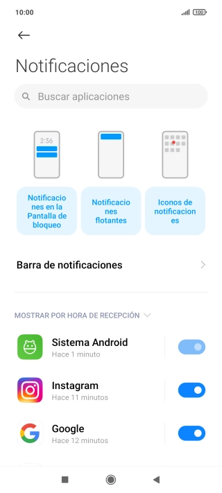 Pulsa la app deseada. Pulsa la app deseada.