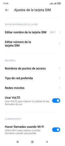 Pulsa Redes móviles. Pulsa Redes móviles.