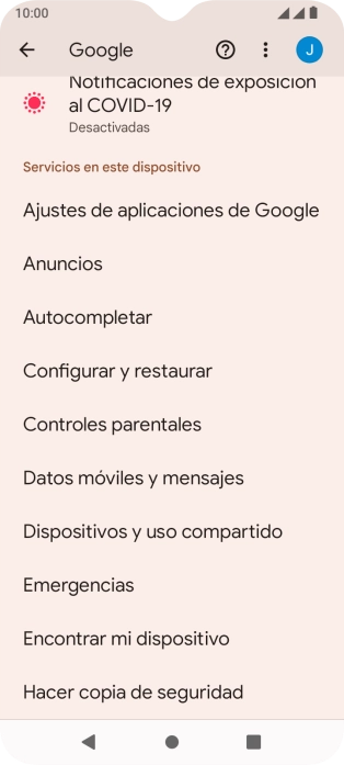 Pulsa Encontrar mi dispositivo. Pulsa Encontrar mi dispositivo.