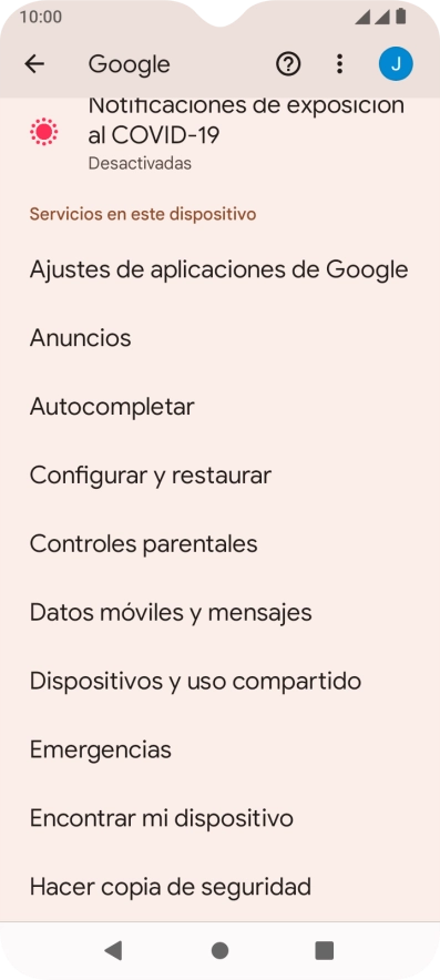 Pulsa Encontrar mi dispositivo. Pulsa Encontrar mi dispositivo.