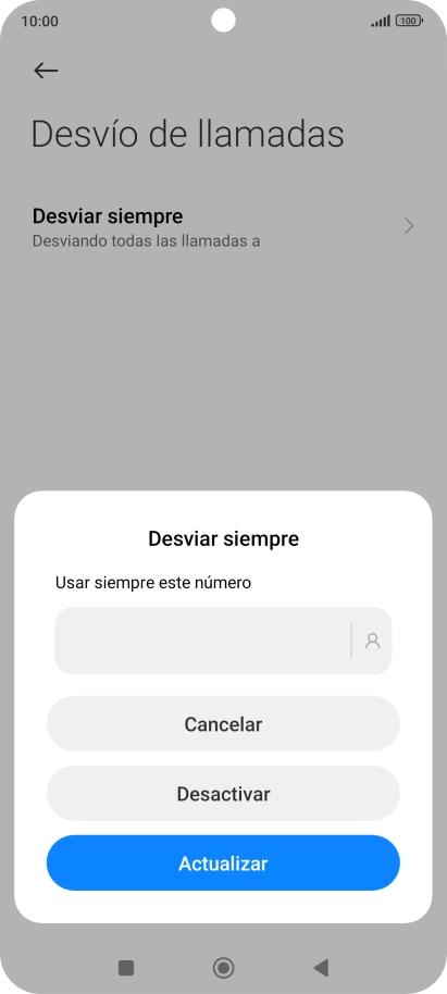 Pulsa Desactivar. Pulsa Desactivar.