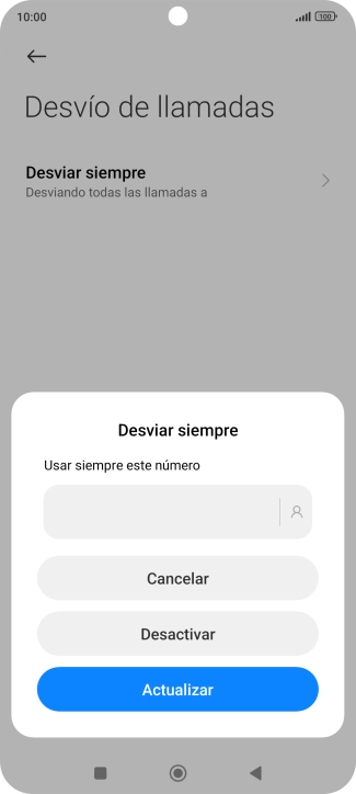 Pulsa Desactivar. Pulsa Desactivar.