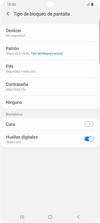 Pulsa Ninguno. Pulsa Ninguno.