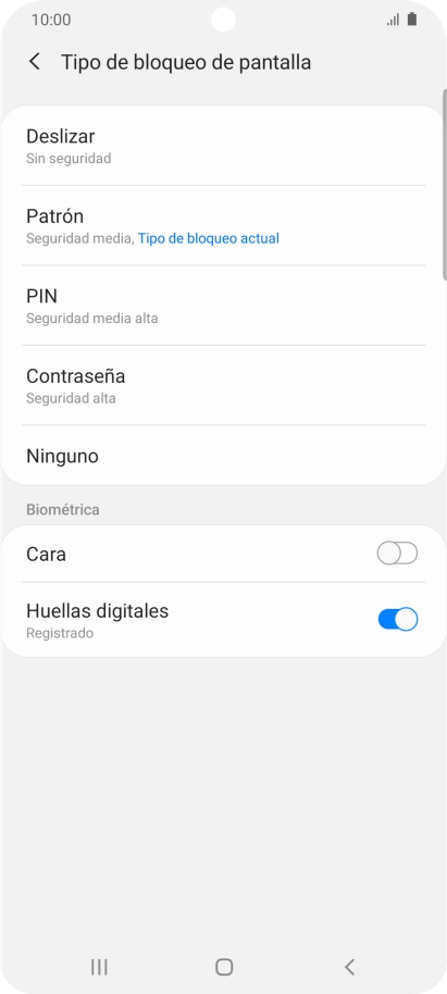 Pulsa Ninguno. Pulsa Ninguno.