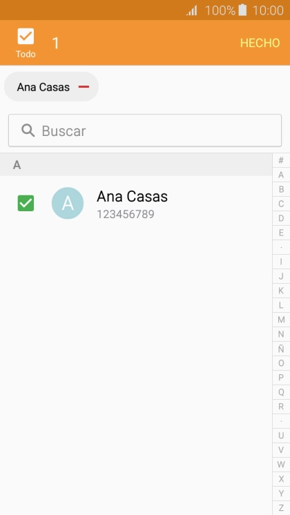 Pulsa HECHO.