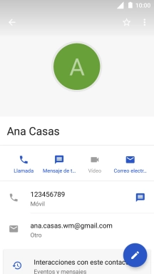 Pulsa el número de teléfono. Pulsa el número de teléfono.