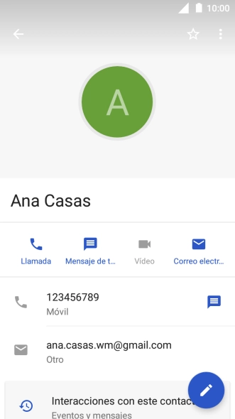 Pulsa el número de teléfono. Pulsa el número de teléfono.