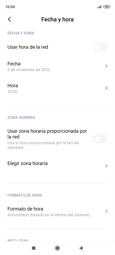 Pulsa el indicador junto a Pulsa el indicador junto a