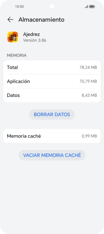 Pulsa VACIAR MEMORIA CACHÉ. Pulsa VACIAR MEMORIA CACHÉ.