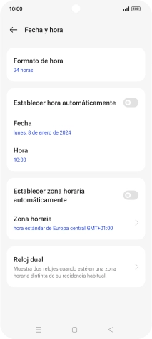 Pulsa el indicador junto a Pulsa el indicador junto a