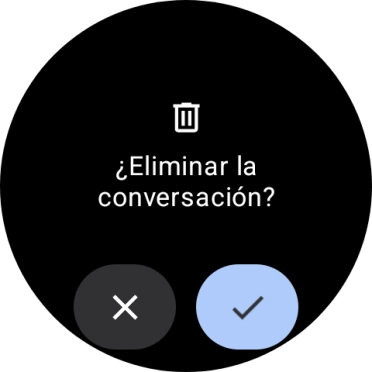 Pulsa el icono de aceptar. Pulsa el icono de aceptar.