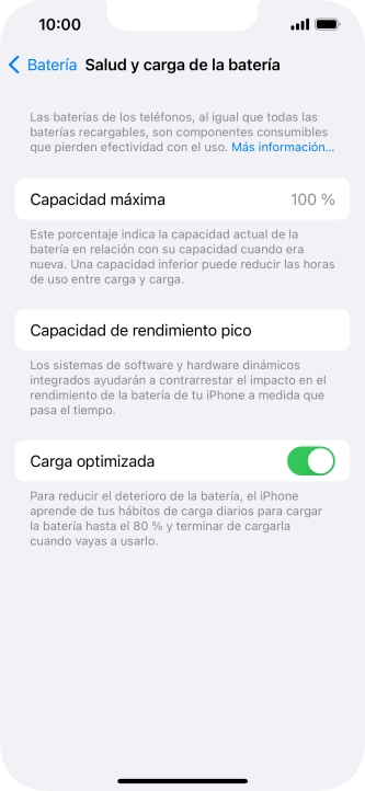 Pulsa el indicador junto a Pulsa el indicador junto a