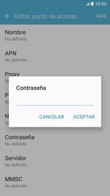 Introduce wap125 y pulsa ACEPTAR. Introduce wap125 y pulsa ACEPTAR.