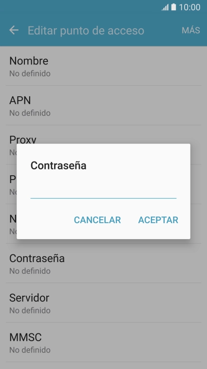 Introduce wap125 y pulsa ACEPTAR. Introduce wap125 y pulsa ACEPTAR.