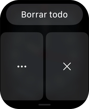 Pulsa el icono de borrar para eliminarla. Pulsa el icono de borrar para eliminarla.