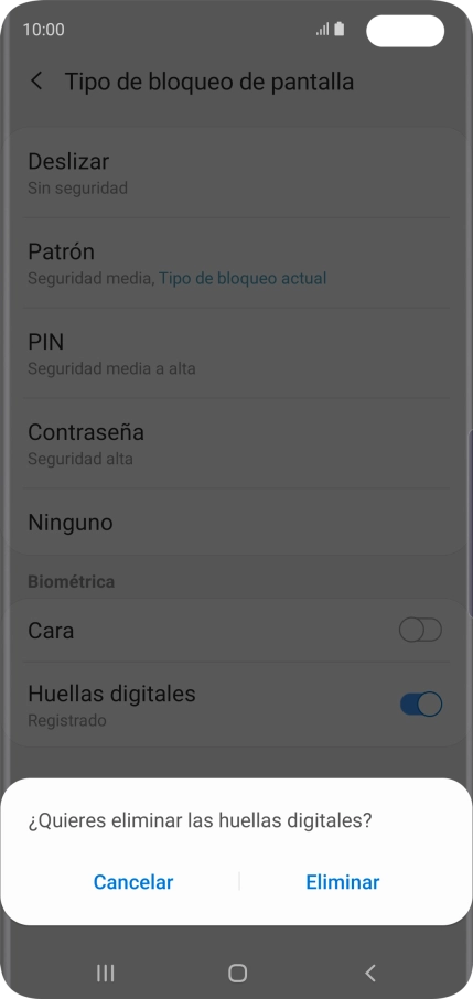 Pulsa Eliminar. Pulsa Eliminar.