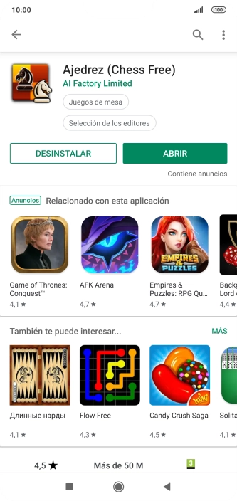 Pulsa la tecla de inicio para terminar y regresar a la pantalla de inicio. Pulsa la tecla de inicio para terminar y regresar a la pantalla de inicio.