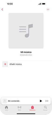 Pulsa Añadir música. Pulsa Añadir música.