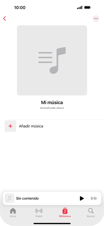 Pulsa Añadir música. Pulsa Añadir música.