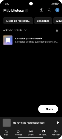Pulsa la lista desplegable. Pulsa la lista desplegable.