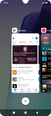 Pulsa la tecla de aplicaciones.