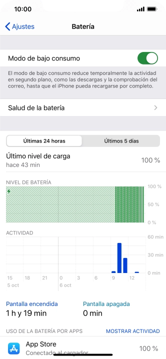 Desliza el dedo hacia arriba desde la parte inferior de la pantalla para terminar y volver a la pantalla de inicio. Desliza el dedo hacia arriba desde la parte inferior de la pantalla para terminar y volver a la pantalla de inicio.