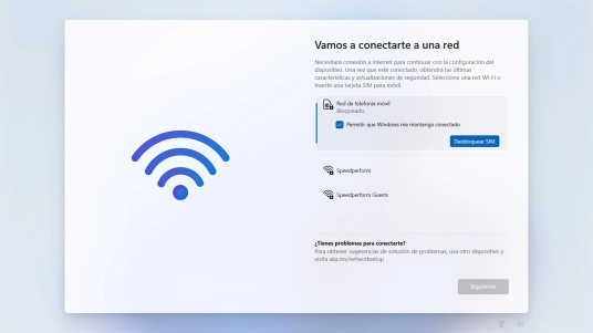Si la tarjeta SIM no está desbloqueada, haz clic en Desbloquear SIM. Si la tarjeta SIM no está desbloqueada, haz clic en Desbloquear SIM.
