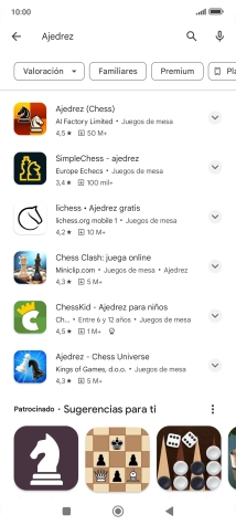 Pulsa la app deseada. Pulsa la app deseada.