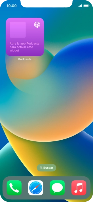 Si utilizas un grupo de widgets: Desliza el dedo hacia arriba o hacia abajo sobre el grupo para seleccionar el widget deseado. Si utilizas un grupo de widgets: Desliza el dedo hacia arriba o hacia abajo sobre el grupo para seleccionar el widget deseado.
